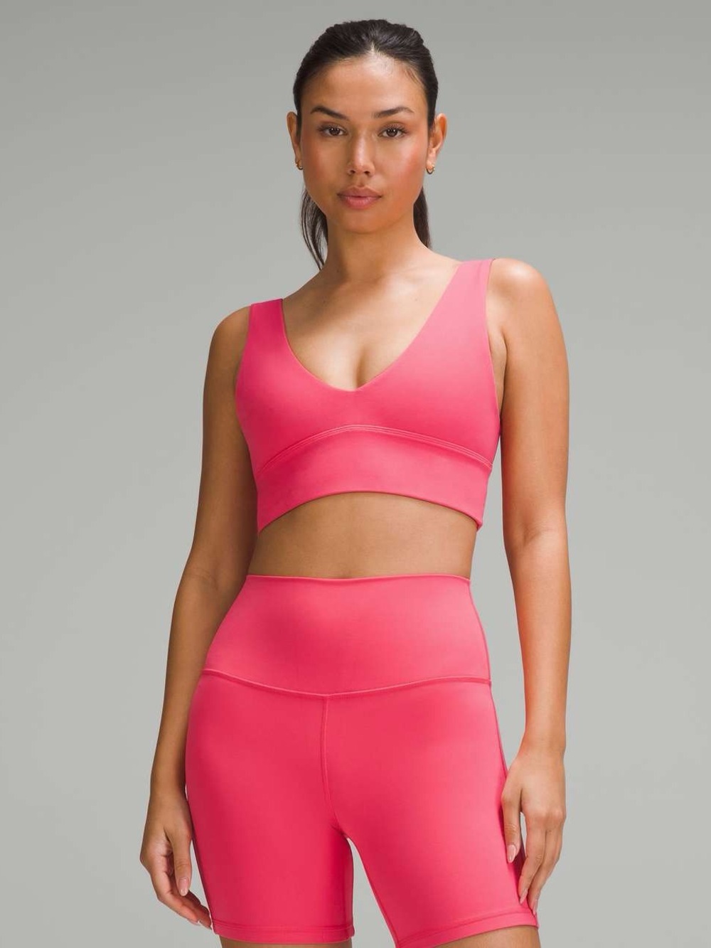Lululemon Align V-Neck Bra Light Support, A/B Cup - Glaze Pink